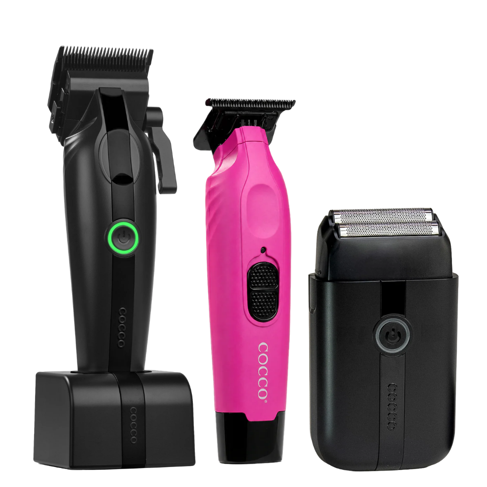COCCO® Veloce Lite Clipper & Shaver + Hyper Veloce Trimmer Bundle