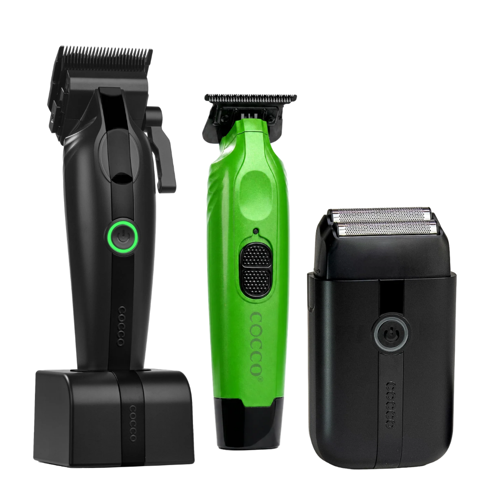 COCCO® Veloce Lite Clipper & Shaver + Hyper Veloce Trimmer Bundle