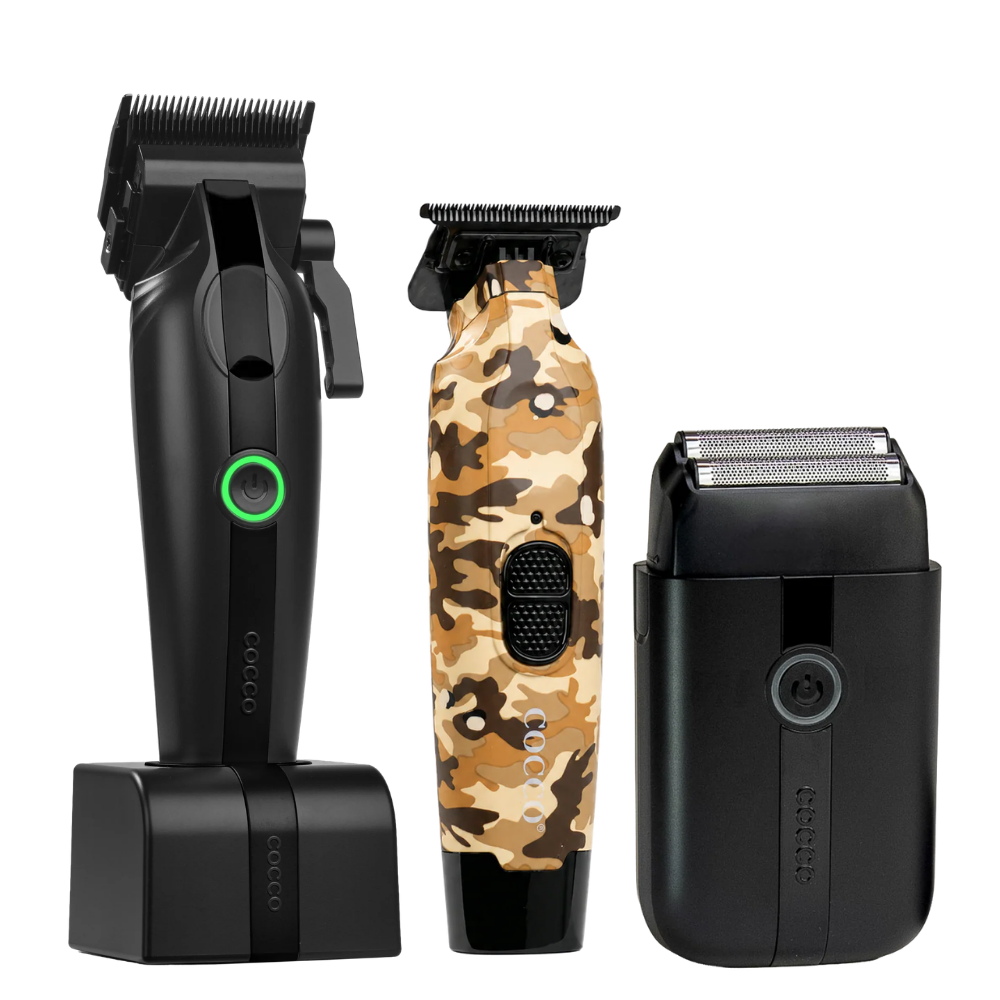 COCCO® Veloce Lite Clipper & Shaver + Hyper Veloce Trimmer Bundle
