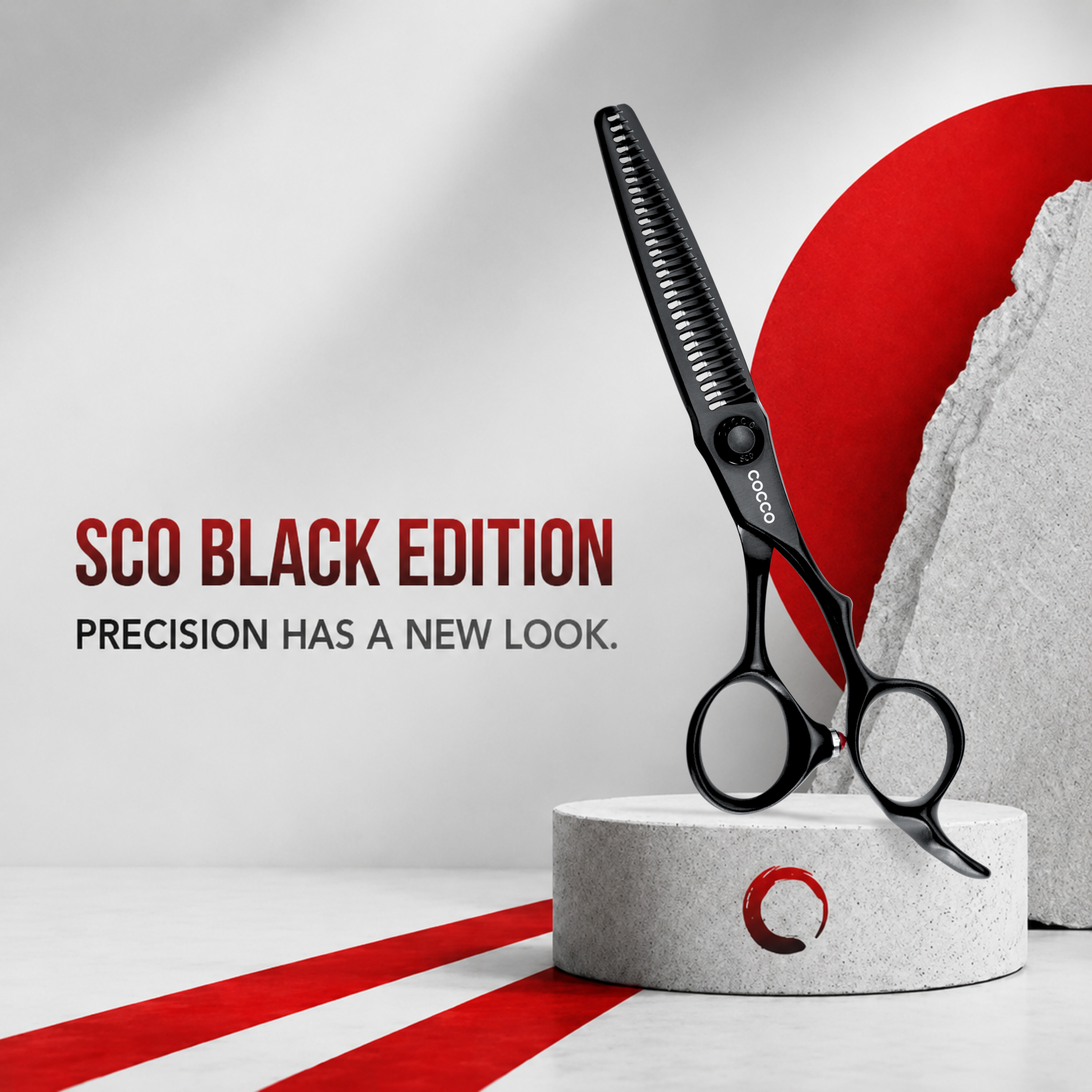 Thinning Shear Black 6"