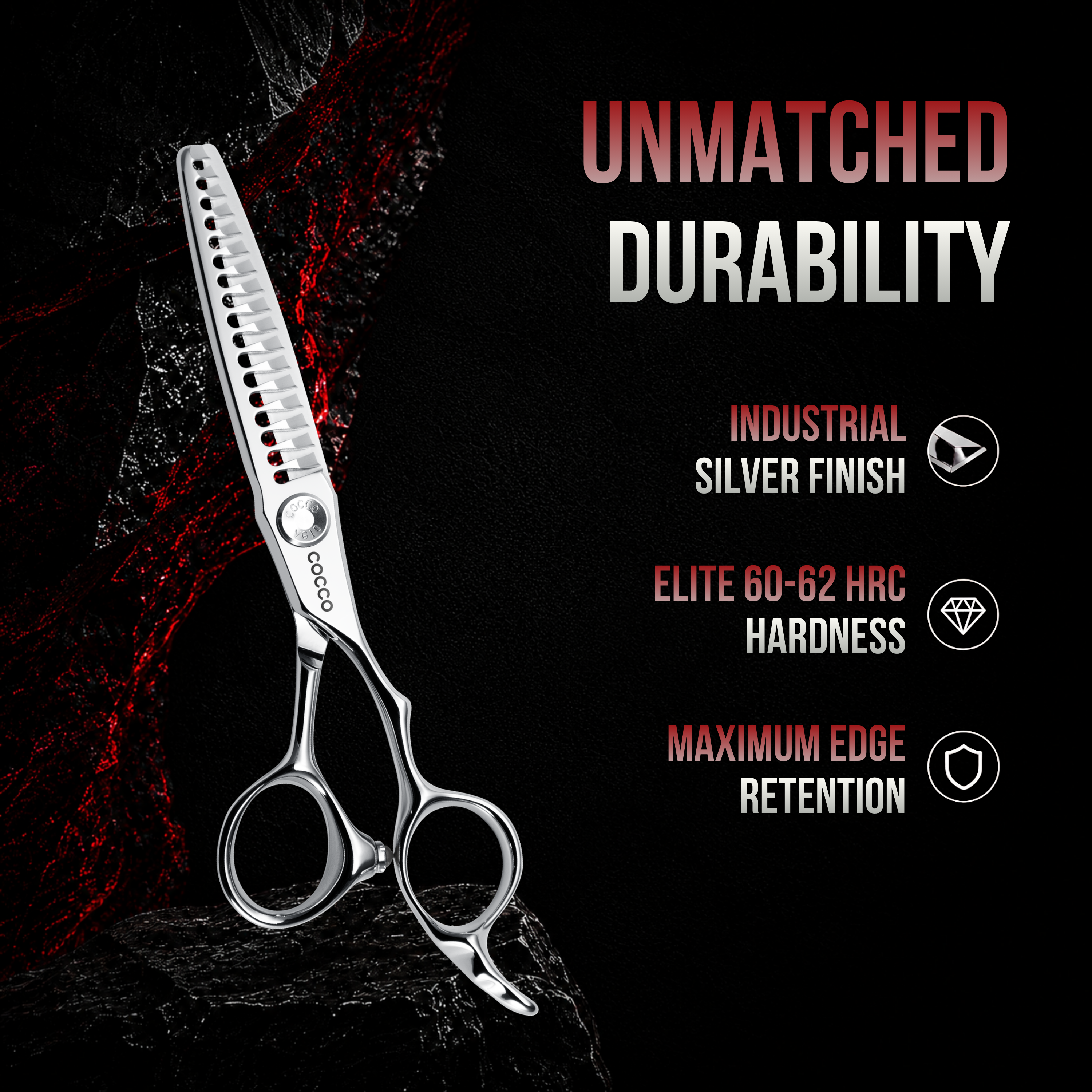 VG10 Thinning Shear Silver (10 Tooth)