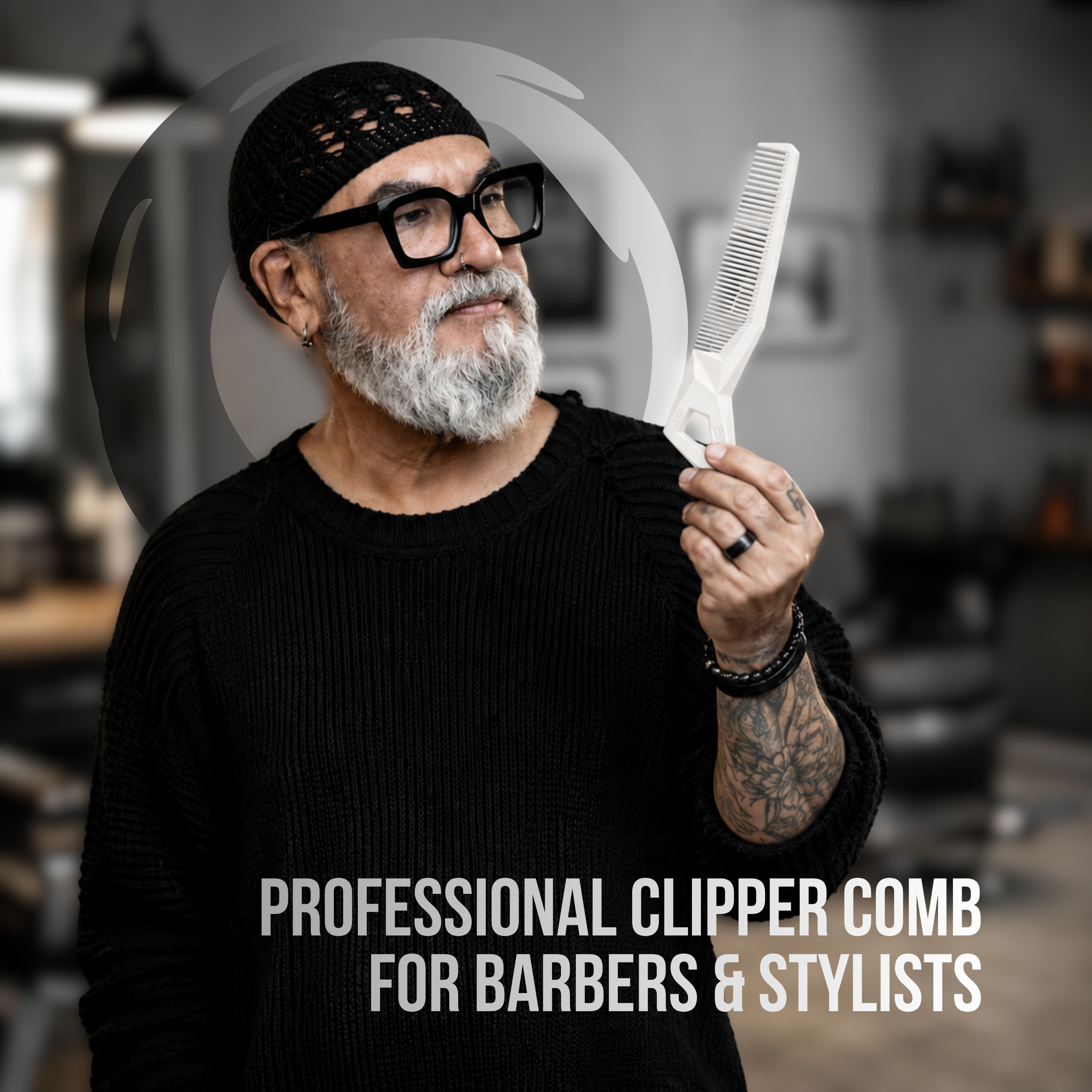 Clipper Comb (White)