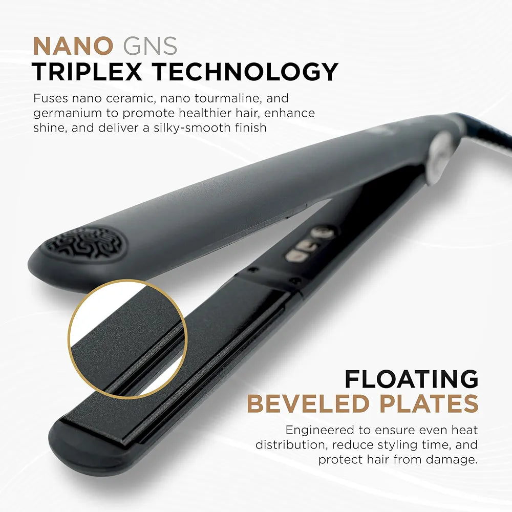 Cocco GNS 1″ Flat Iron V3 with Cocco Nano Pro Hair Dryer Bundle
