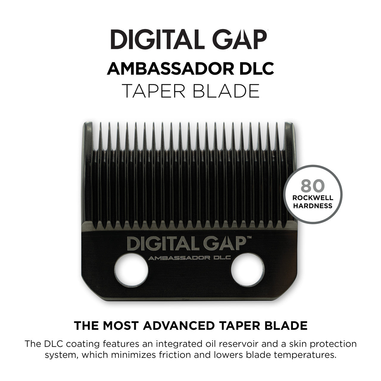 Digital Gap™ Ambassador DLC Taper Clipper Blade