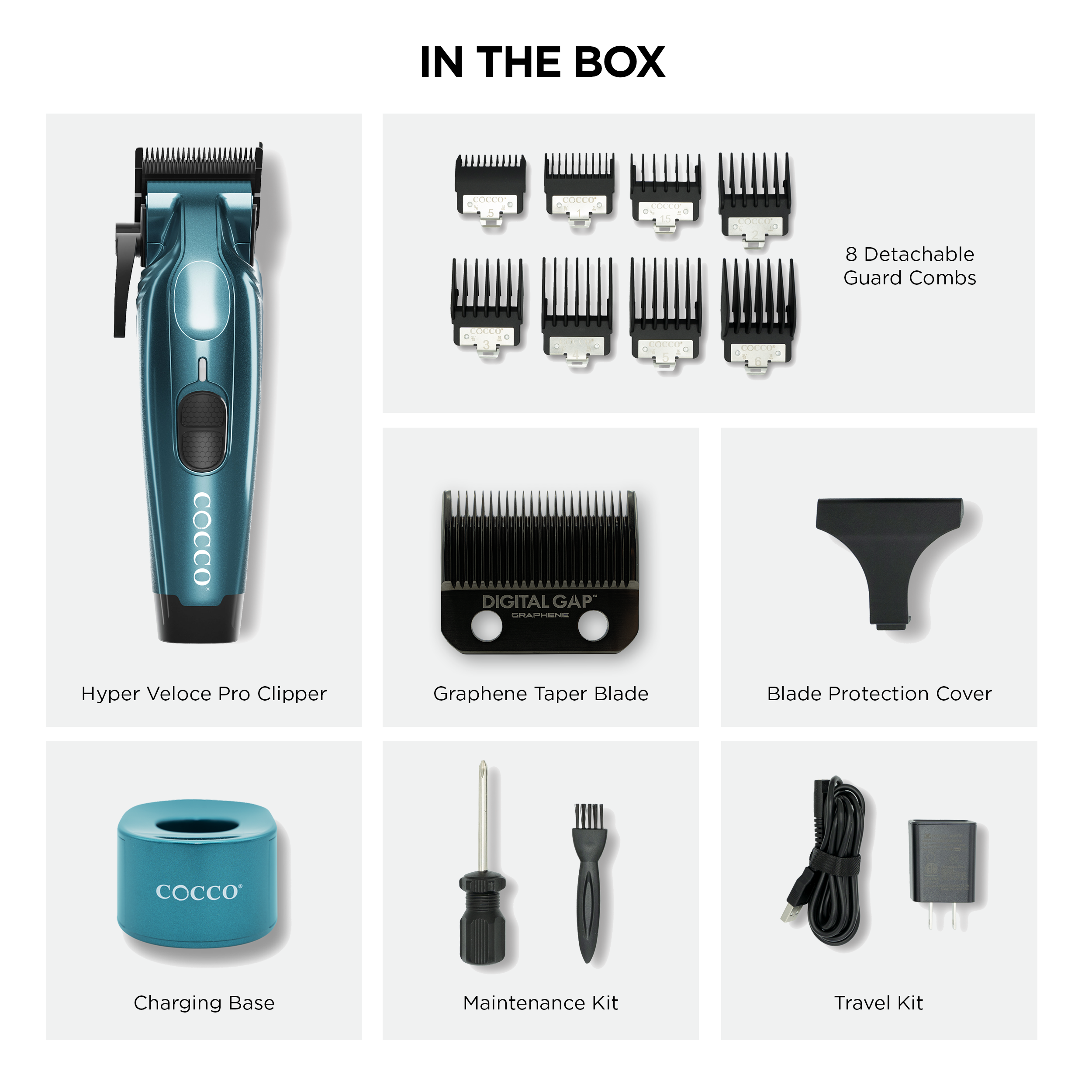 Cocco Hyper Veloce Pro Clipper (Dark Teal)