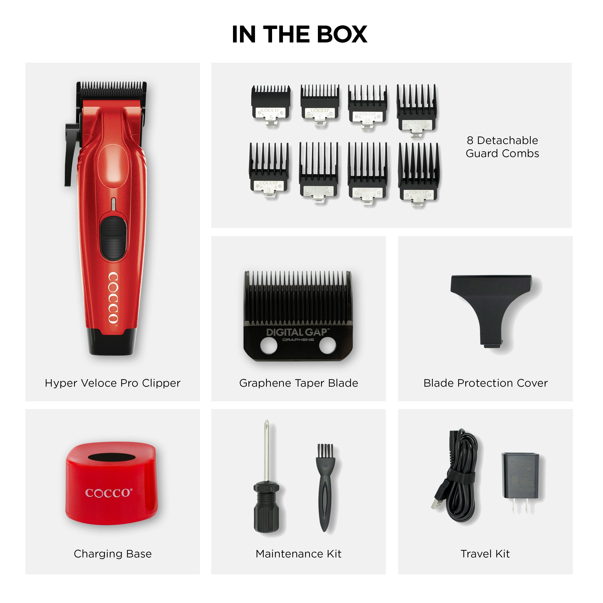 Cocco Hyper Veloce Pro Clipper (Red)