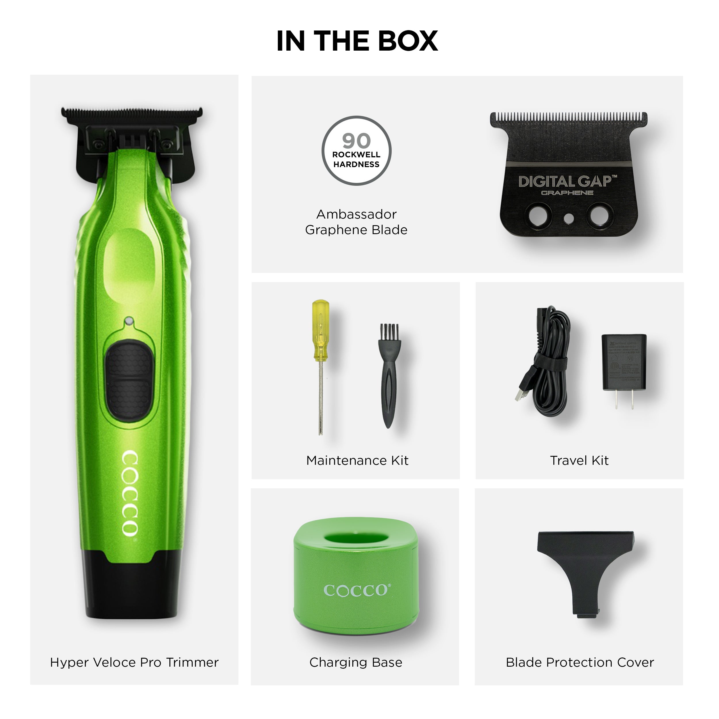 Cocco Hyper Veloce Pro Trimmer (Green)