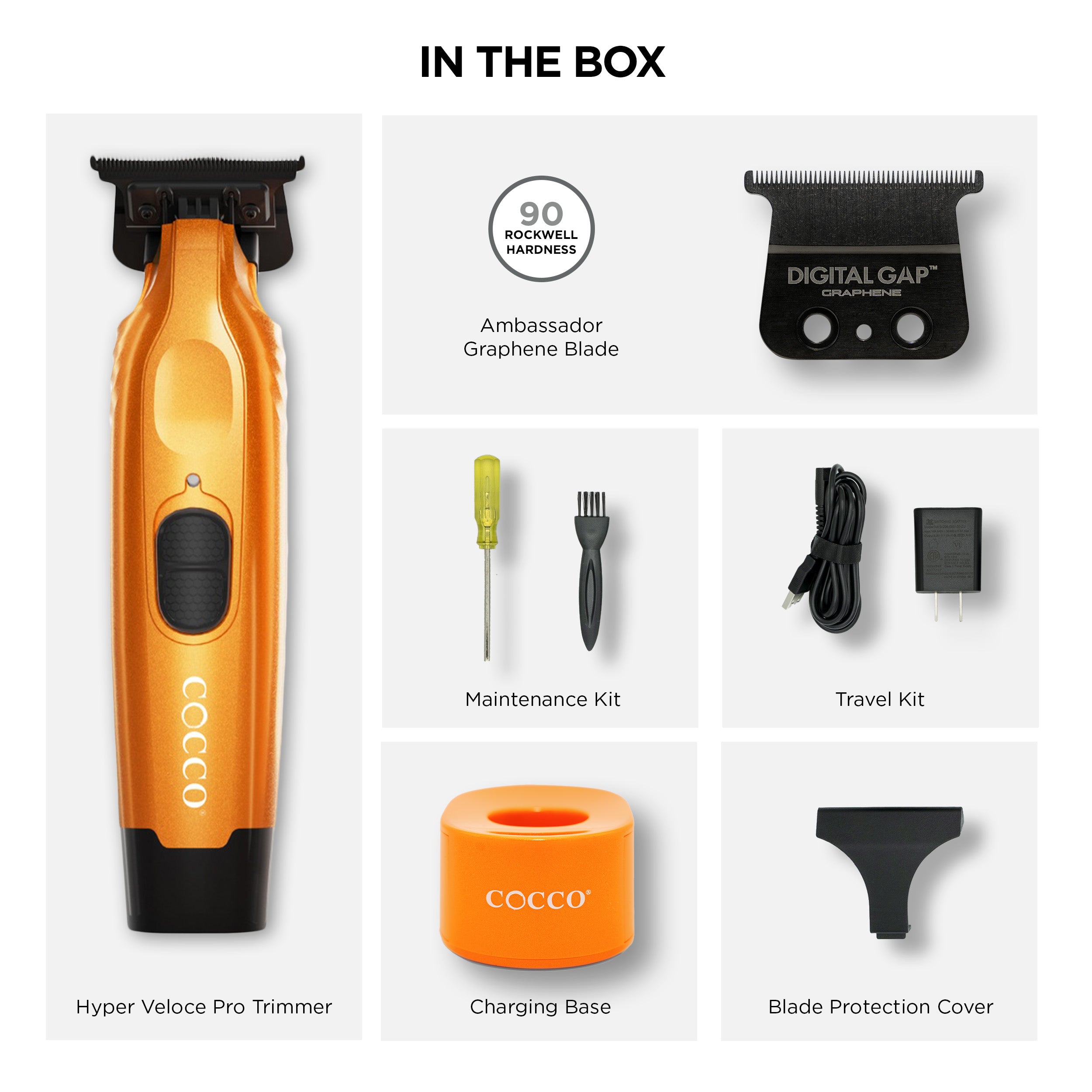 Cocco Hyper Veloce Pro Trimmer (Orange)