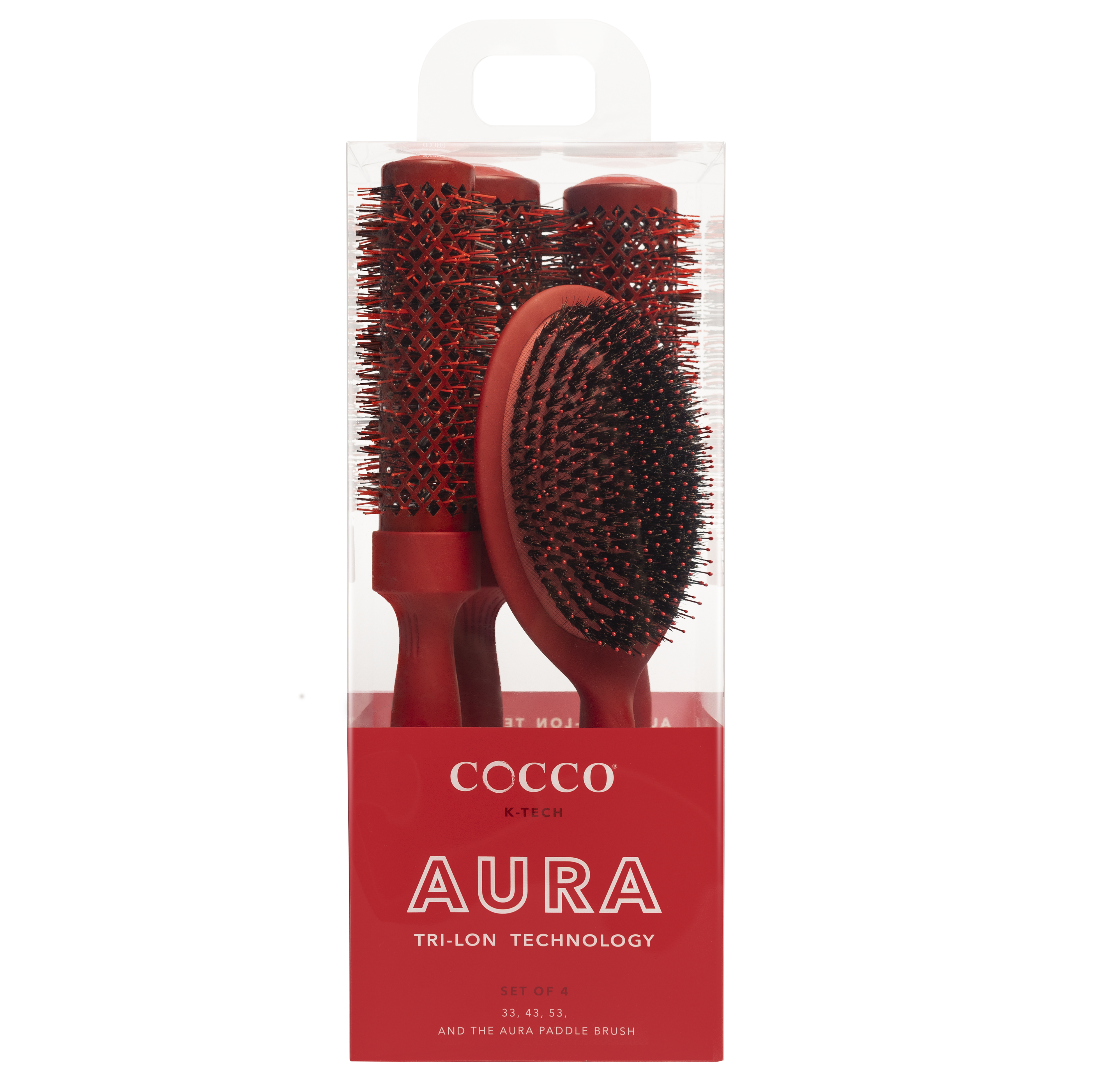 COCCO® Aura Brush Set (Red)