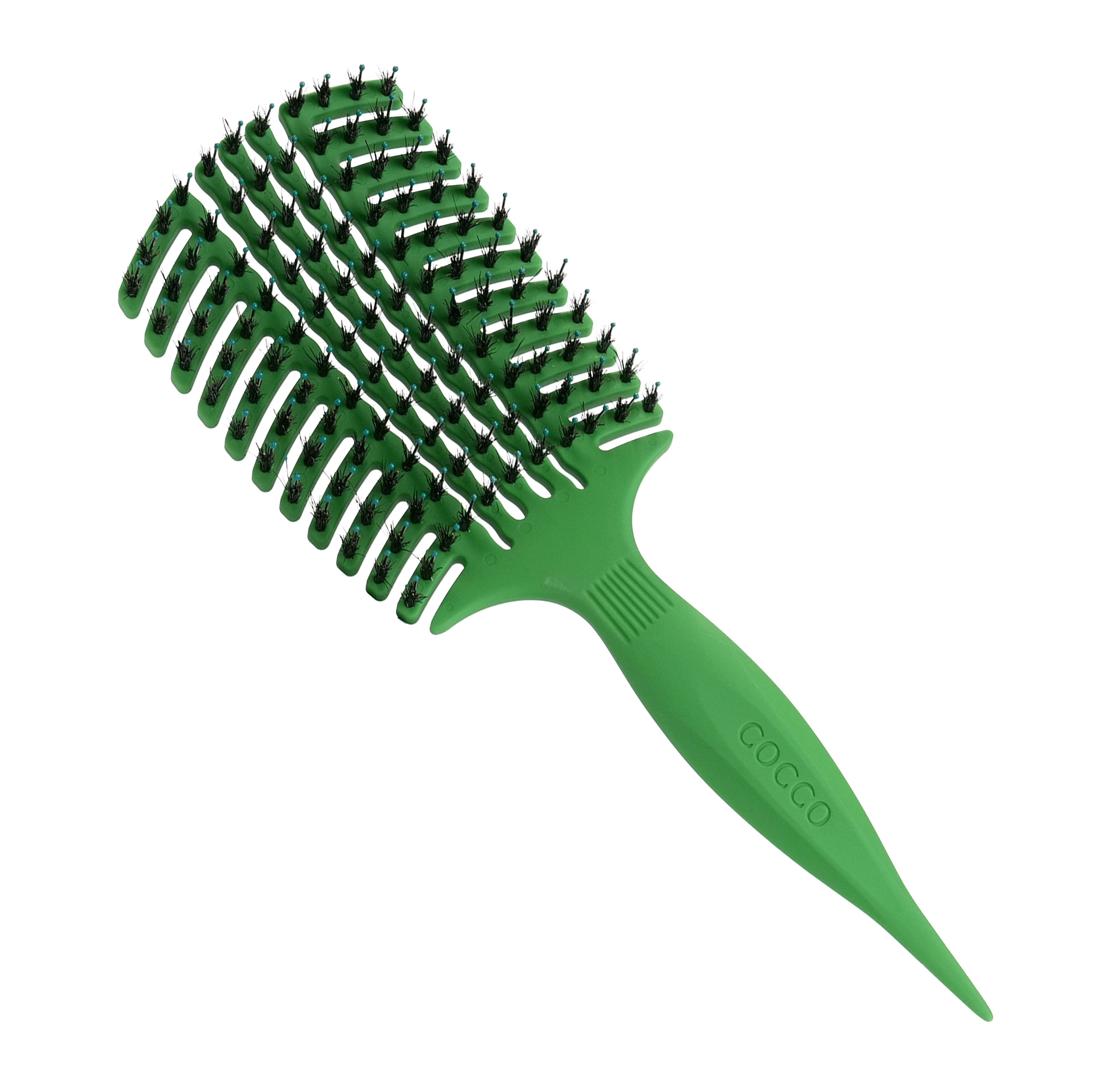 COCCO® Aura Vent Boar Brush (Green)