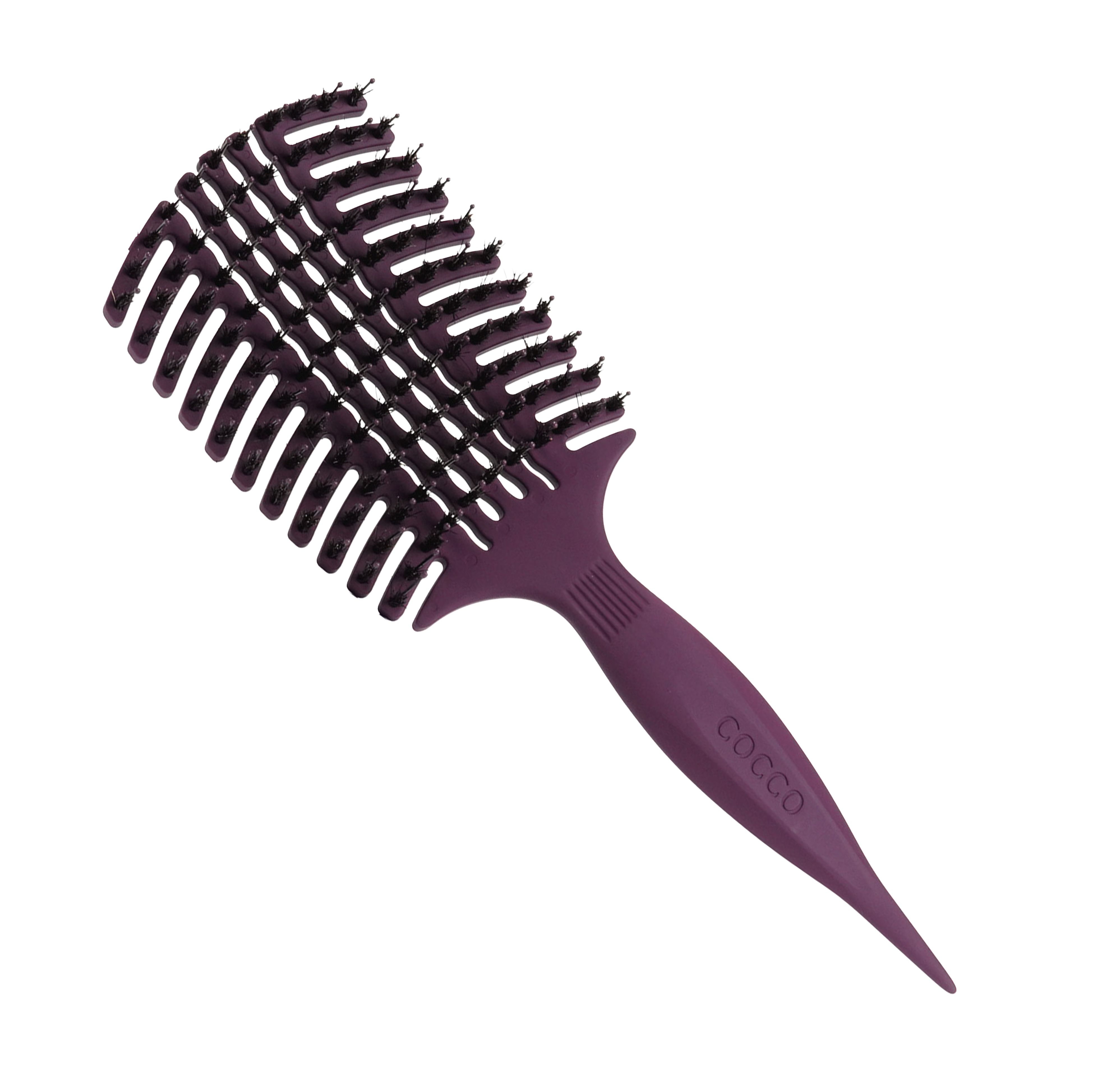 COCCO® Aura Vent Boar Brush (Purple)