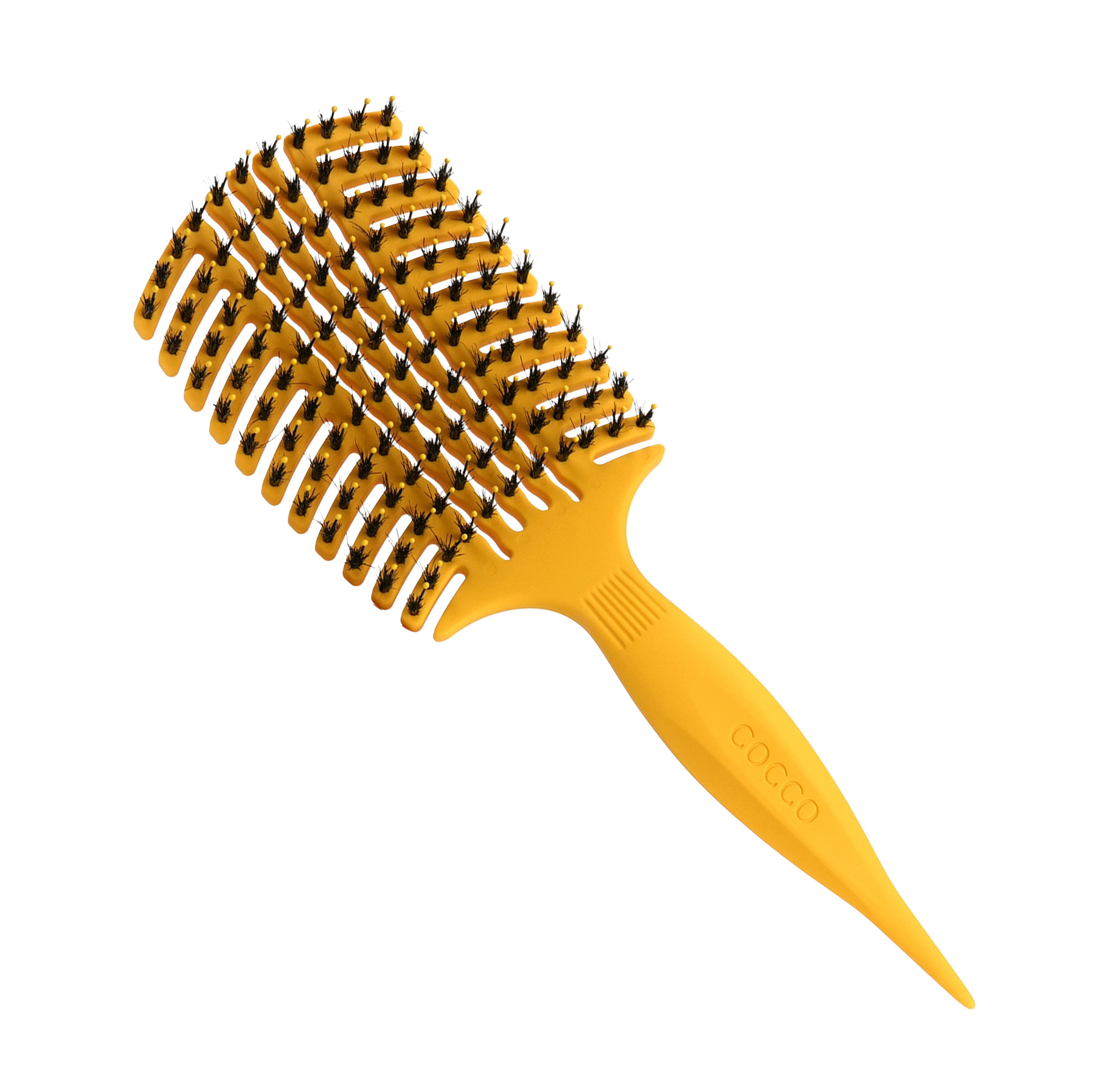 COCCO® Aura Vent Boar Brush (Yellow)