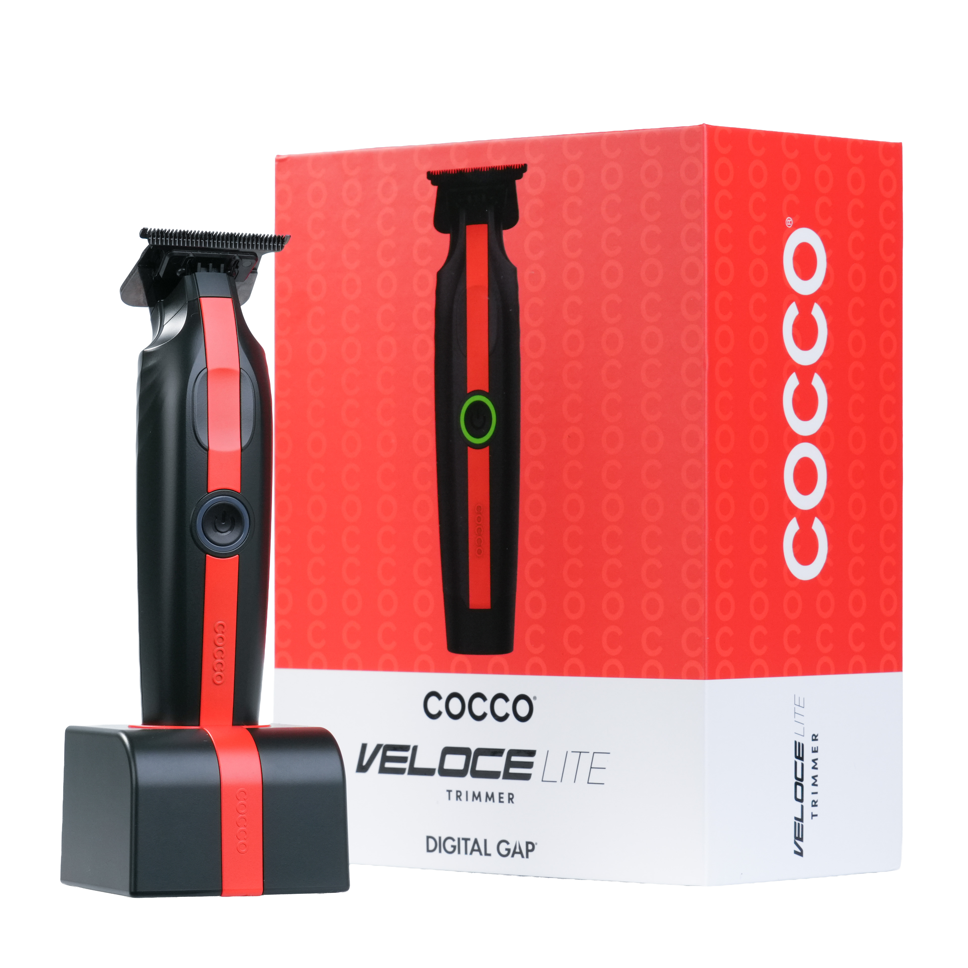COCCO® Veloce Lite Trimmer (Black/Red Stripe)