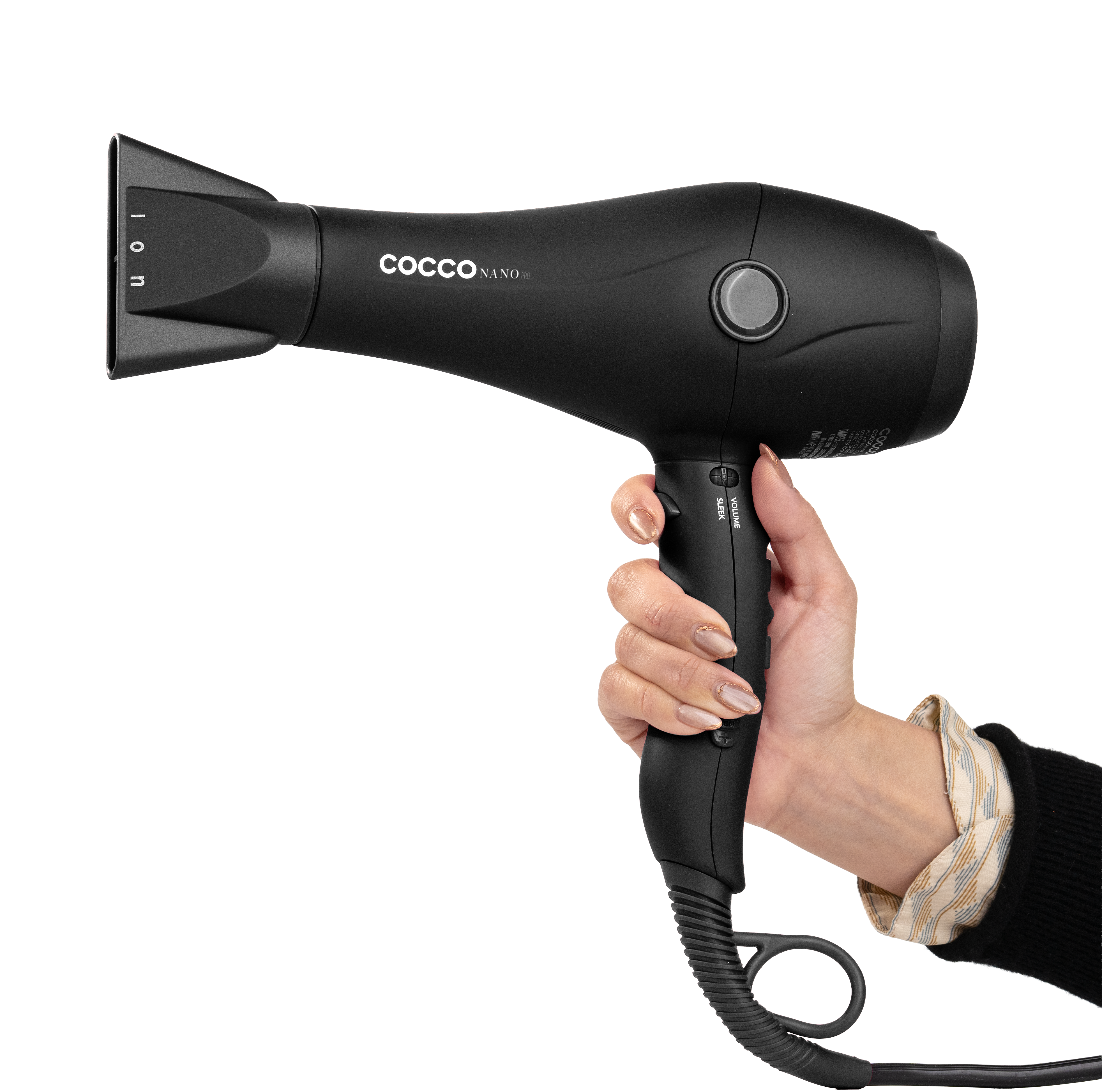 COCCO® Nano Pro Hair Dryer (Black)