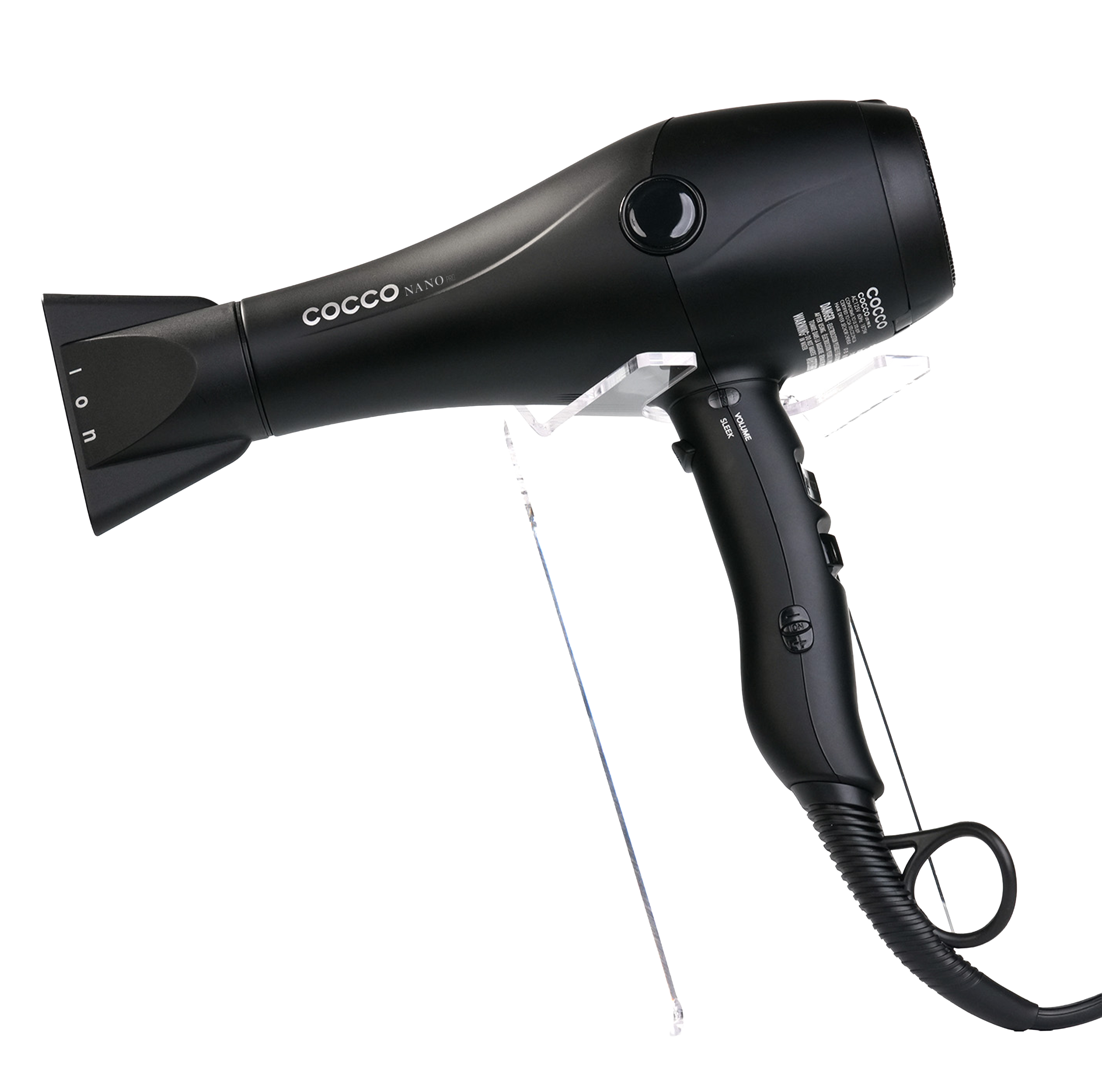 COCCO® Nano Pro Hair Dryer (Black)