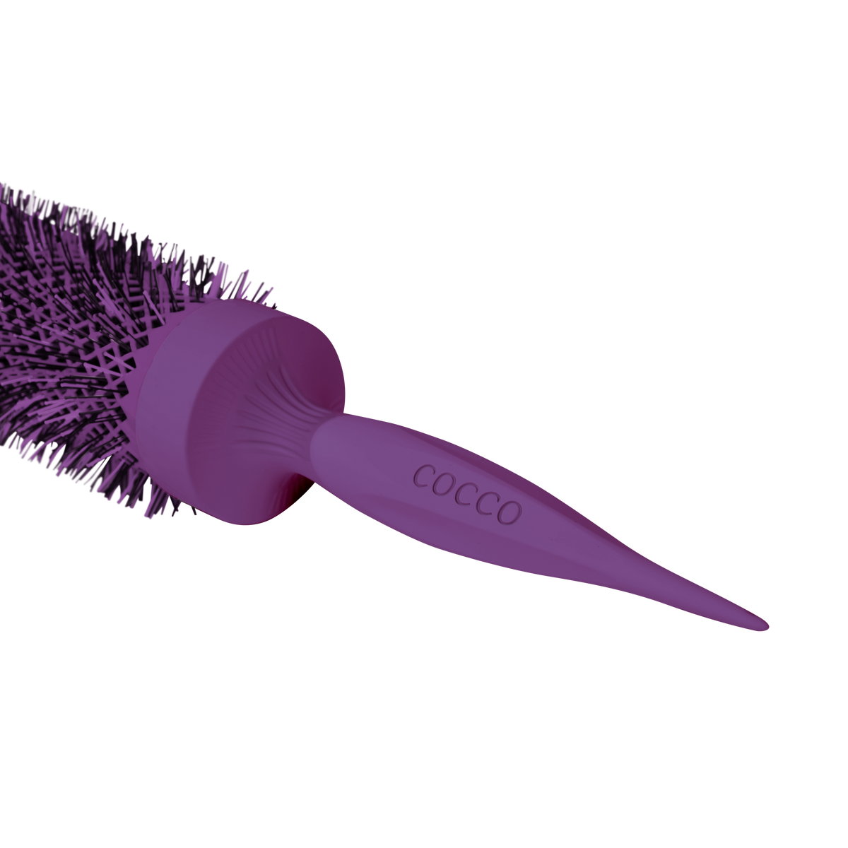 Purple COCCO® Aura Ceramic Round Brush Size 25m-65m