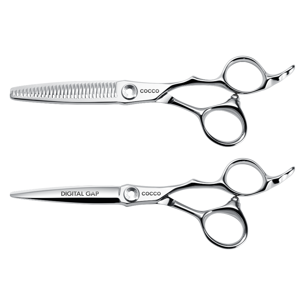 COCCO® VG10 Blunt Shear & 29-Tooth Thinning Shear Set