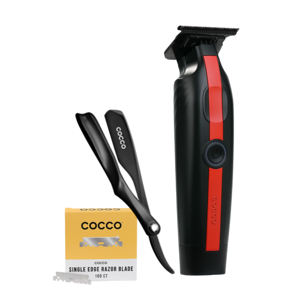 COCCO® Veloce Lite Trimmer & Razor Blade Bundle