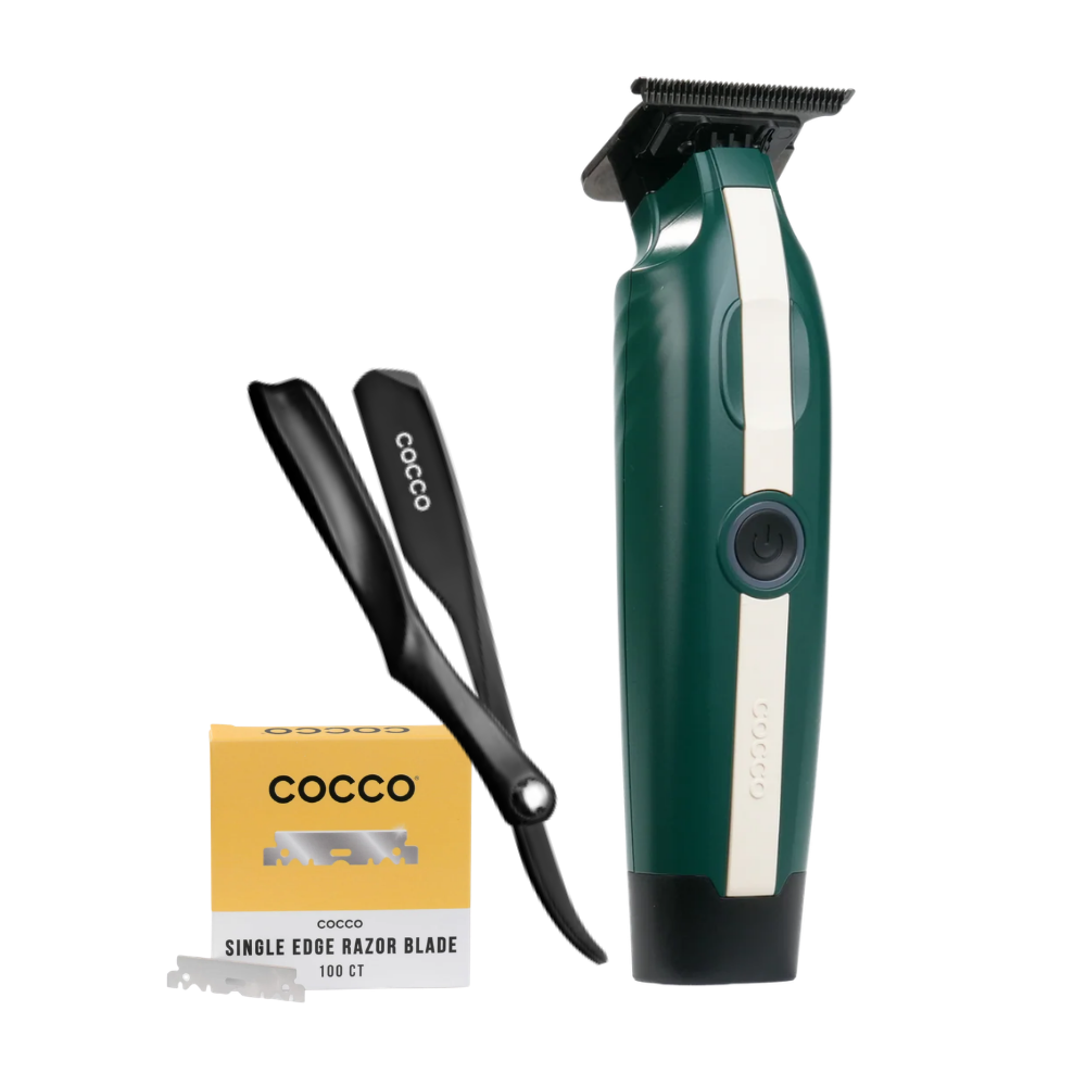 COCCO® Veloce Lite Trimmer & Razor Blade Bundle