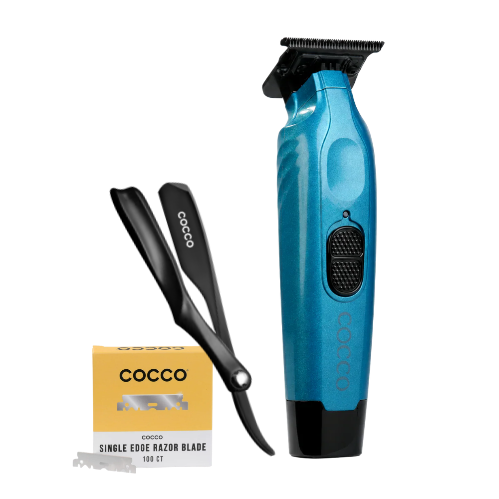 COCCO® Hyper Veloce Trimmer & Razor Blade Bundle