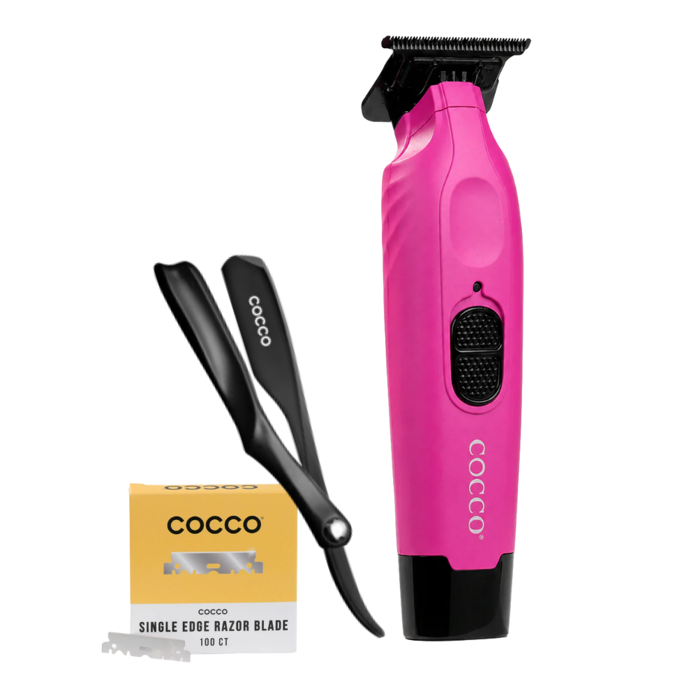 COCCO® Hyper Veloce Trimmer & Razor Blade Bundle