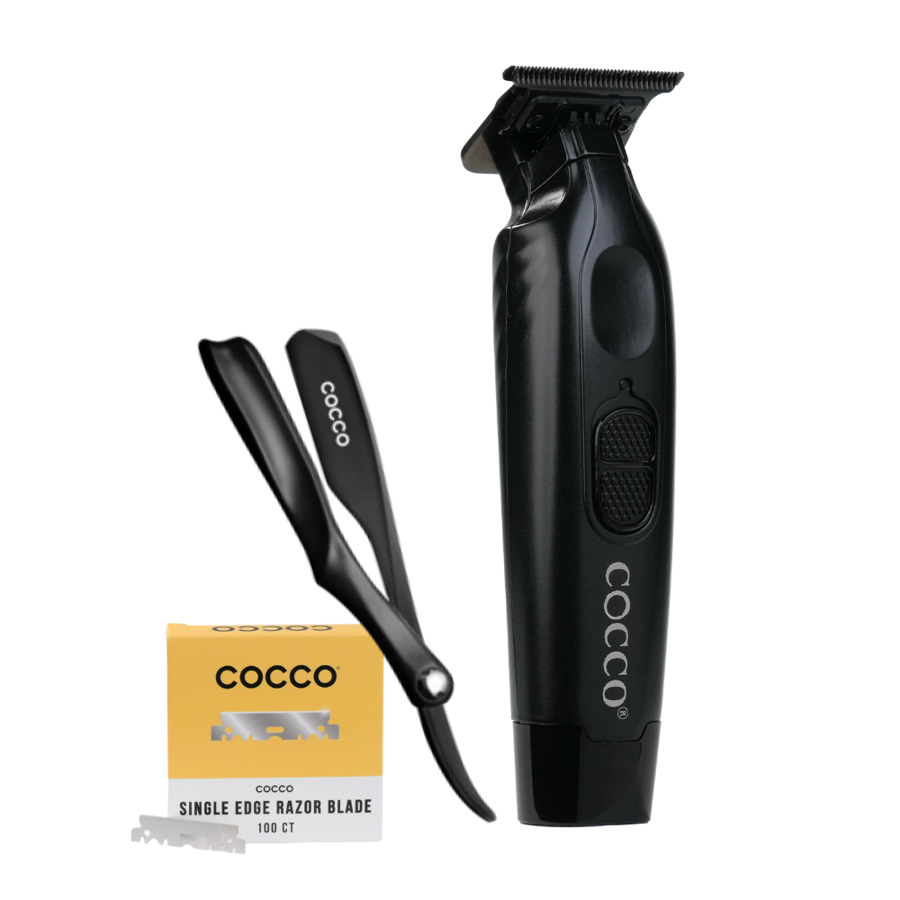 COCCO® Hyper Veloce Trimmer & Razor Blade Bundle