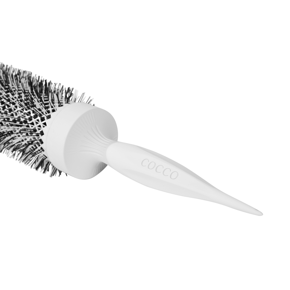White COCCO® Aura Ceramic Round Brush Size 25m-65m