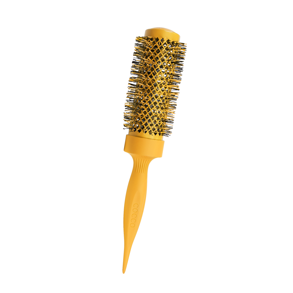 Yellow COCCO® Aura Ceramic Round Brush Size 25m-65m