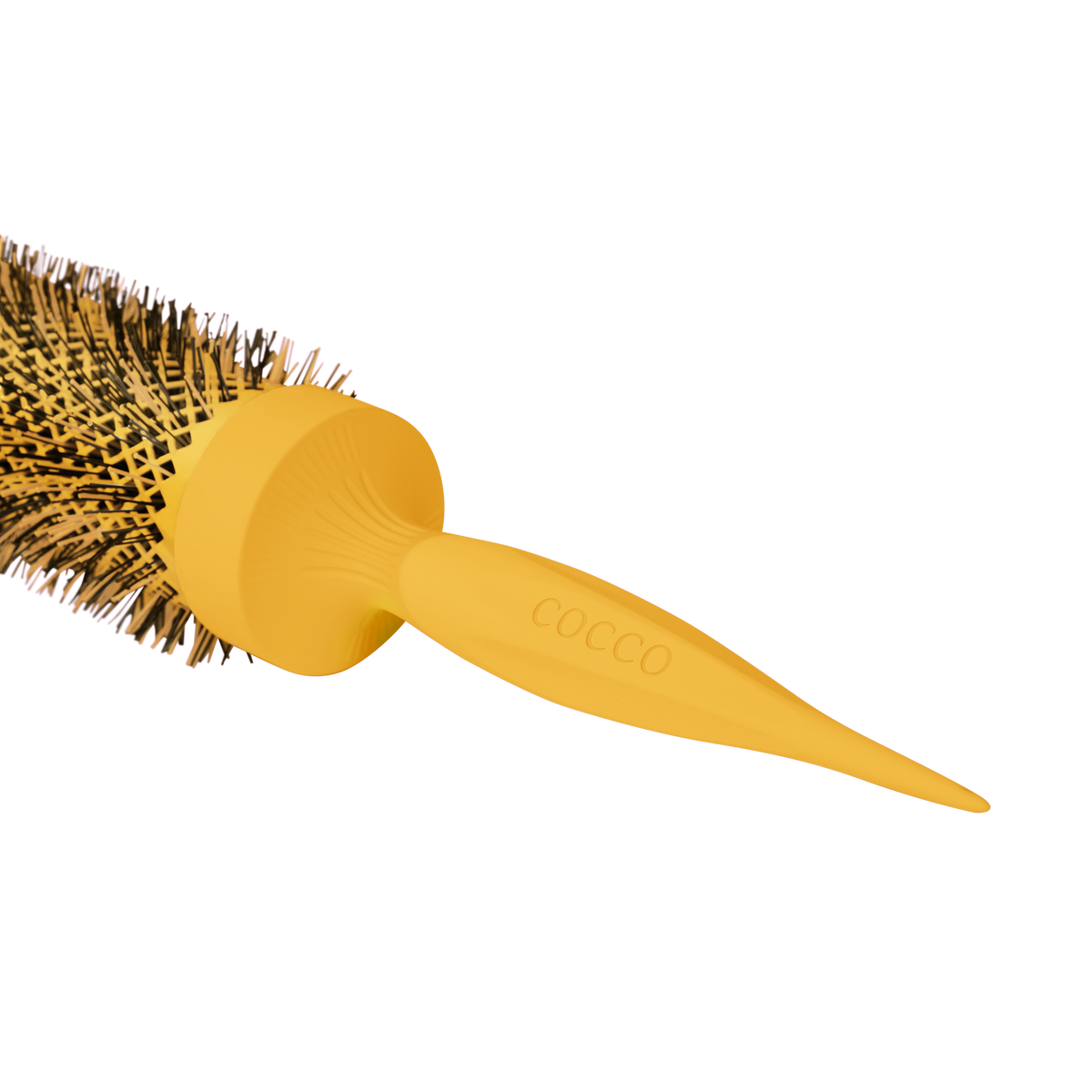 Yellow COCCO® Aura Ceramic Round Brush Size 25m-65m